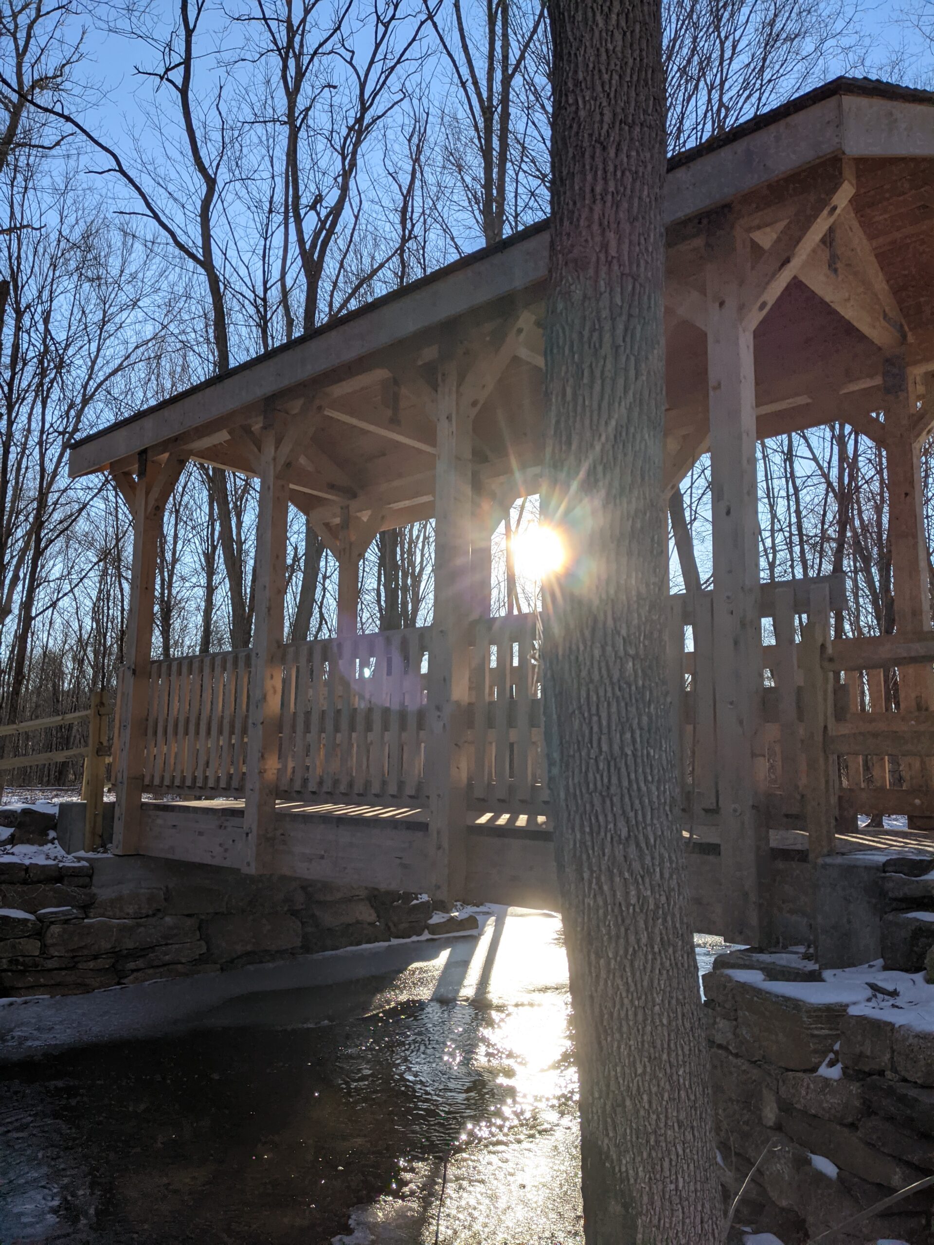 Ward Pound Ridge Reservation – Deer Hollow, Cross River, Kimberly Bridge